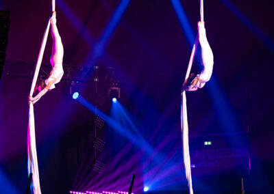 40 ANS MAISON BERCI duo synchronise aerien