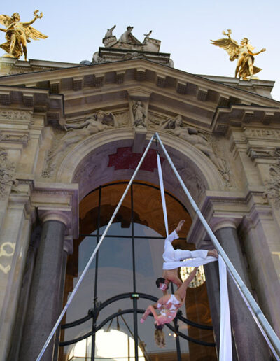 Duo au Tissu aerien Petit Palais de Paris