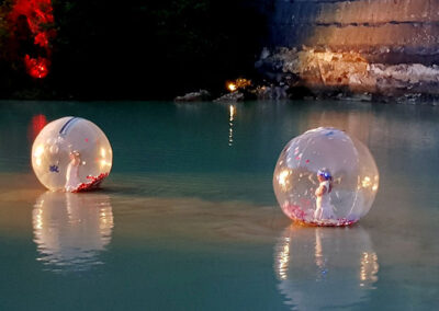 duo bulles dansantes
