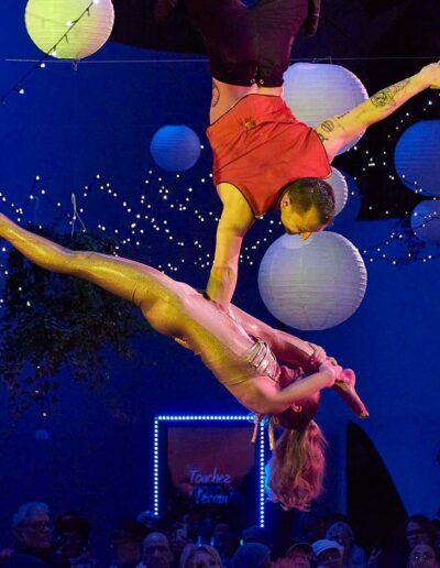 duo aerien au Tissu Lunamaud
