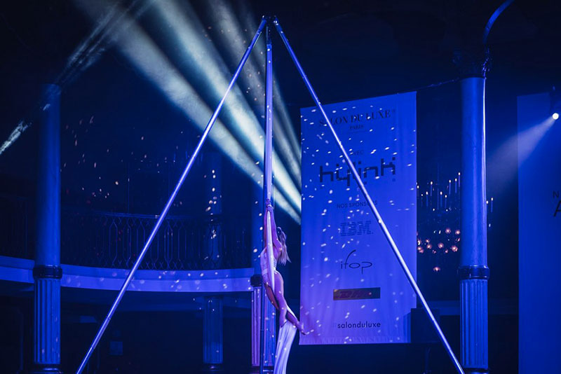 salon du luxe artiste aerienne